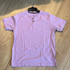 Public Rec Men's To-Go Short Sleeve Henley Shirt - size M
